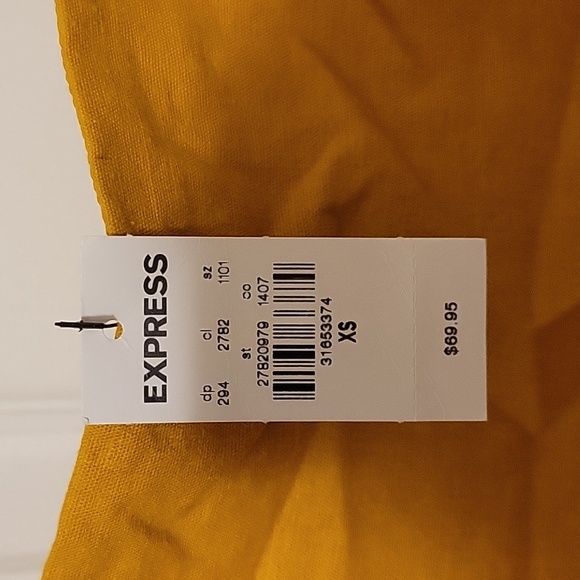 Express Square Neck Ruffle Cami Dress - Picture 2 of 3